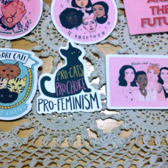 Stickers for laptop, computer, crafts - Empowered Women Theme - Picture 4 of 8